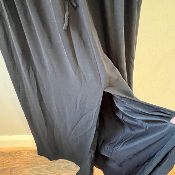 NEW Lulu's I'm All Yours Black Ruffled Maxi‎ Dress- Sz. M - Picture 6 of 10